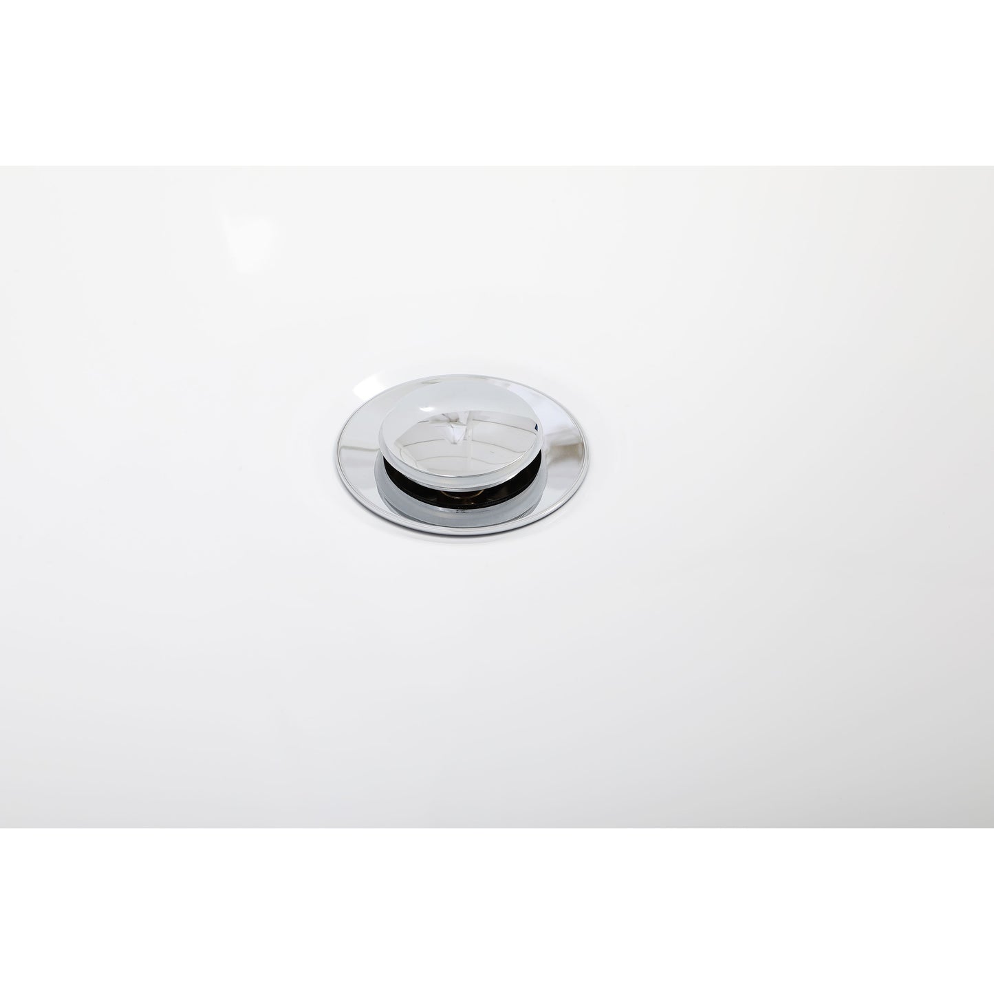 Coralie 59" Soaking Bathtub in Glossy White