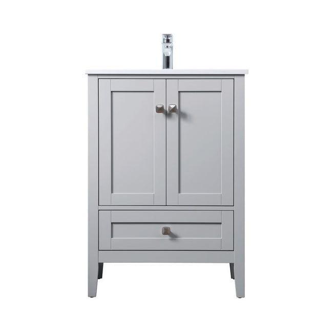 VF21124GR - Hamilton 24" Bathroom Vanity Set in Gray