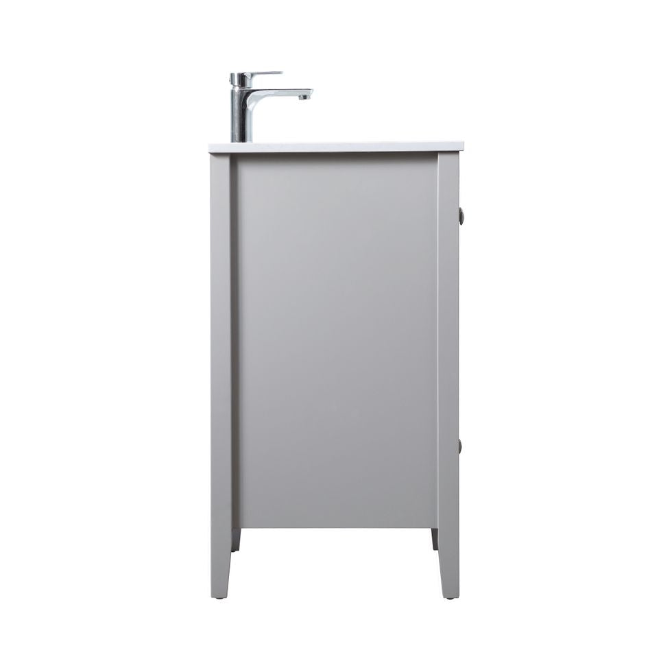 VF21124GR - Hamilton 24" Bathroom Vanity Set in Gray