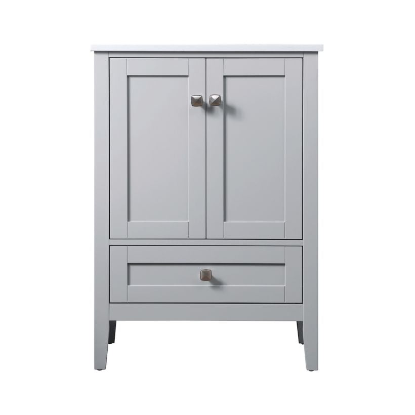 VF21124GR - Hamilton 24" Bathroom Vanity Set in Gray