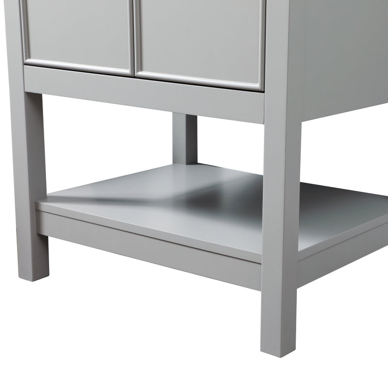 VF26624GR - Everett 24" Bathroom Vanity Set in Gray