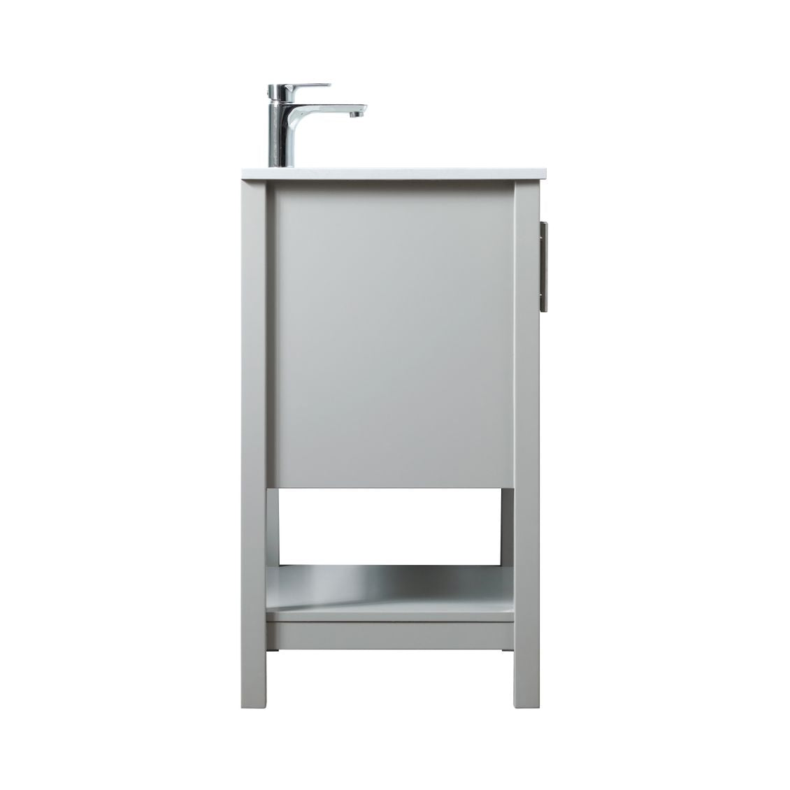 VF26624GR - Everett 24" Bathroom Vanity Set in Gray