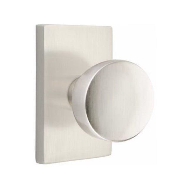 Laurent Knob with Modern Rectangular Rosette
