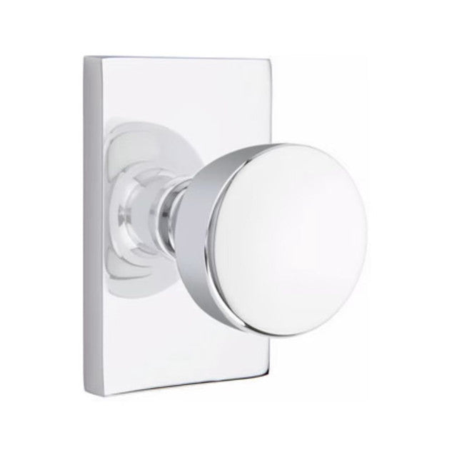 Laurent Knob with Modern Rectangular Rosette