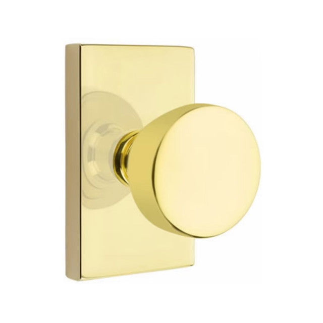 Laurent Knob with Modern Rectangular Rosette