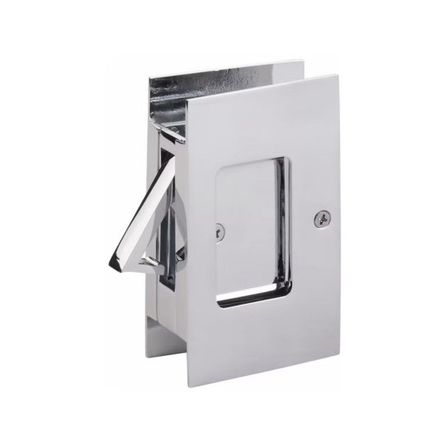 Modern Rectangular Pocket Door Lock