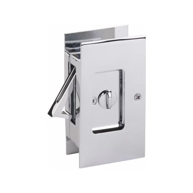 Modern Rectangular Pocket Door Lock