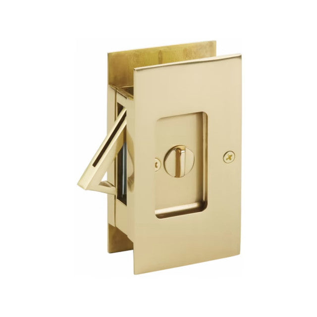 Modern Rectangular Pocket Door Lock