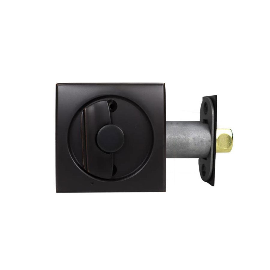 Square Tubular Pocket Door Lock