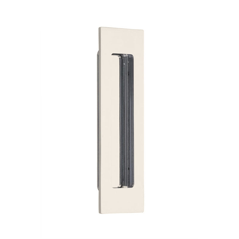Emtek 6" Modern Rectangular Solid Brass Flush Door Pull
