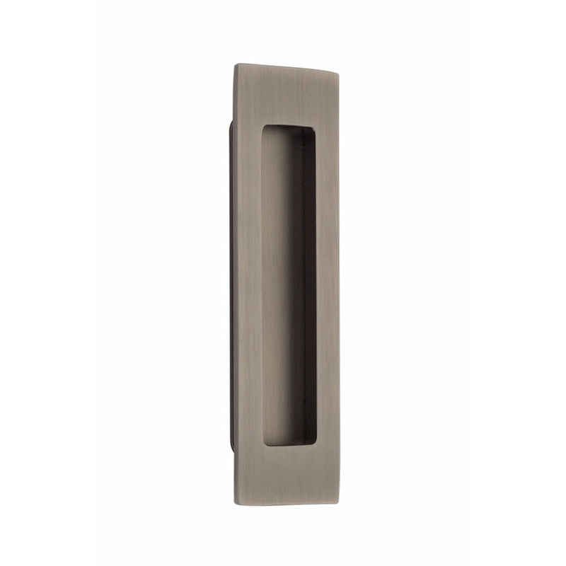 Emtek 6" Modern Rectangular Solid Brass Flush Door Pull