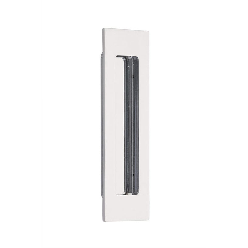 Emtek 6" Modern Rectangular Solid Brass Flush Door Pull
