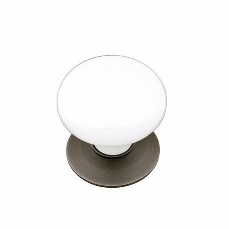 Ice White Porcelain Cabinet Knob