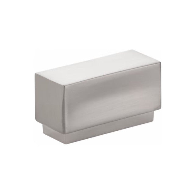 Emtek Solid Brass Cinder Rectangular Cabinet Knob