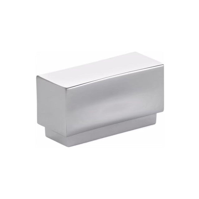 Emtek Solid Brass Cinder Rectangular Cabinet Knob