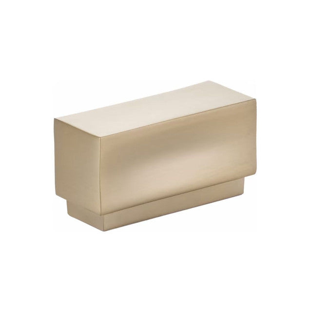 Emtek Solid Brass Cinder Rectangular Cabinet Knob