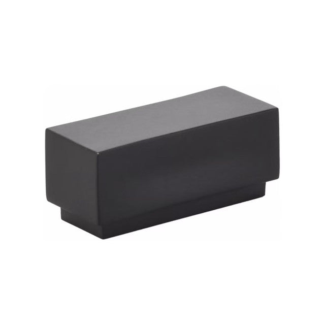 Emtek Solid Brass Cinder Rectangular Cabinet Knob