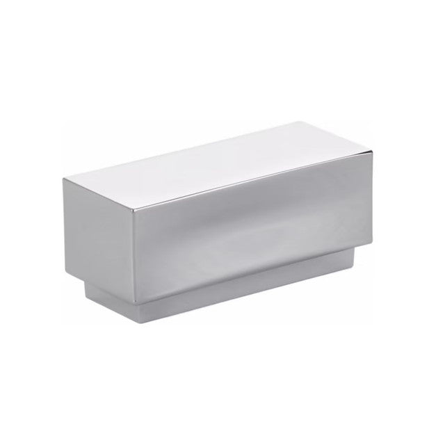 Emtek Solid Brass Cinder Rectangular Cabinet Knob