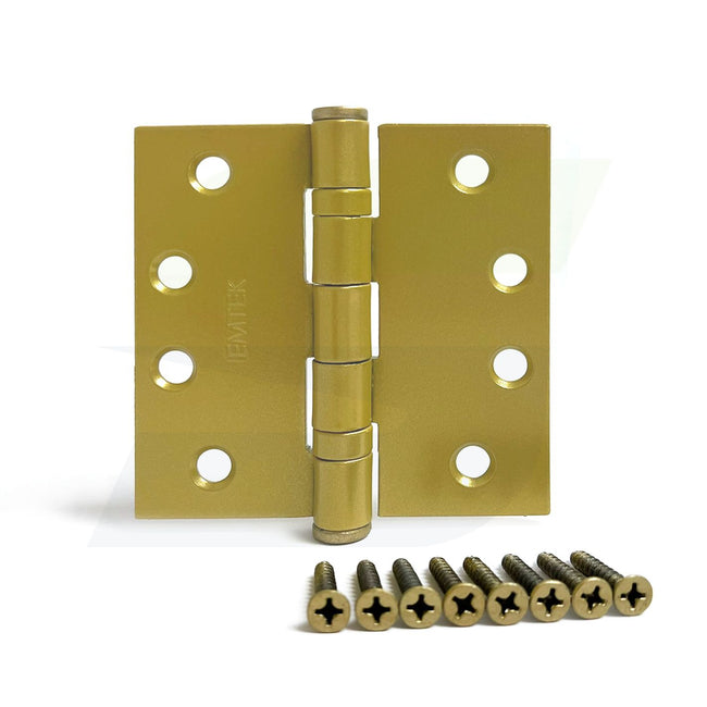 Emtek Heavy Duty Ball Bearing Plated Steel Door Hinge, Pair of 2