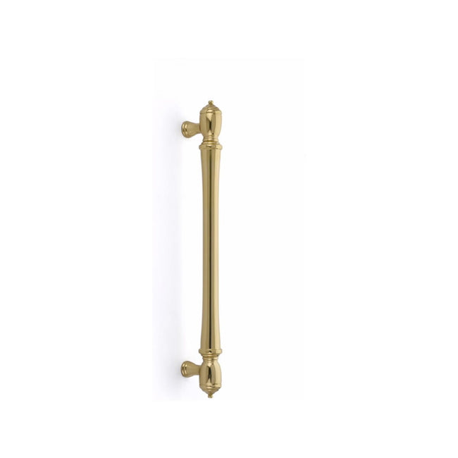 BTB86343US3 - Back to Back Brass Spindle Appliance Pull - 12" - Polished Brass