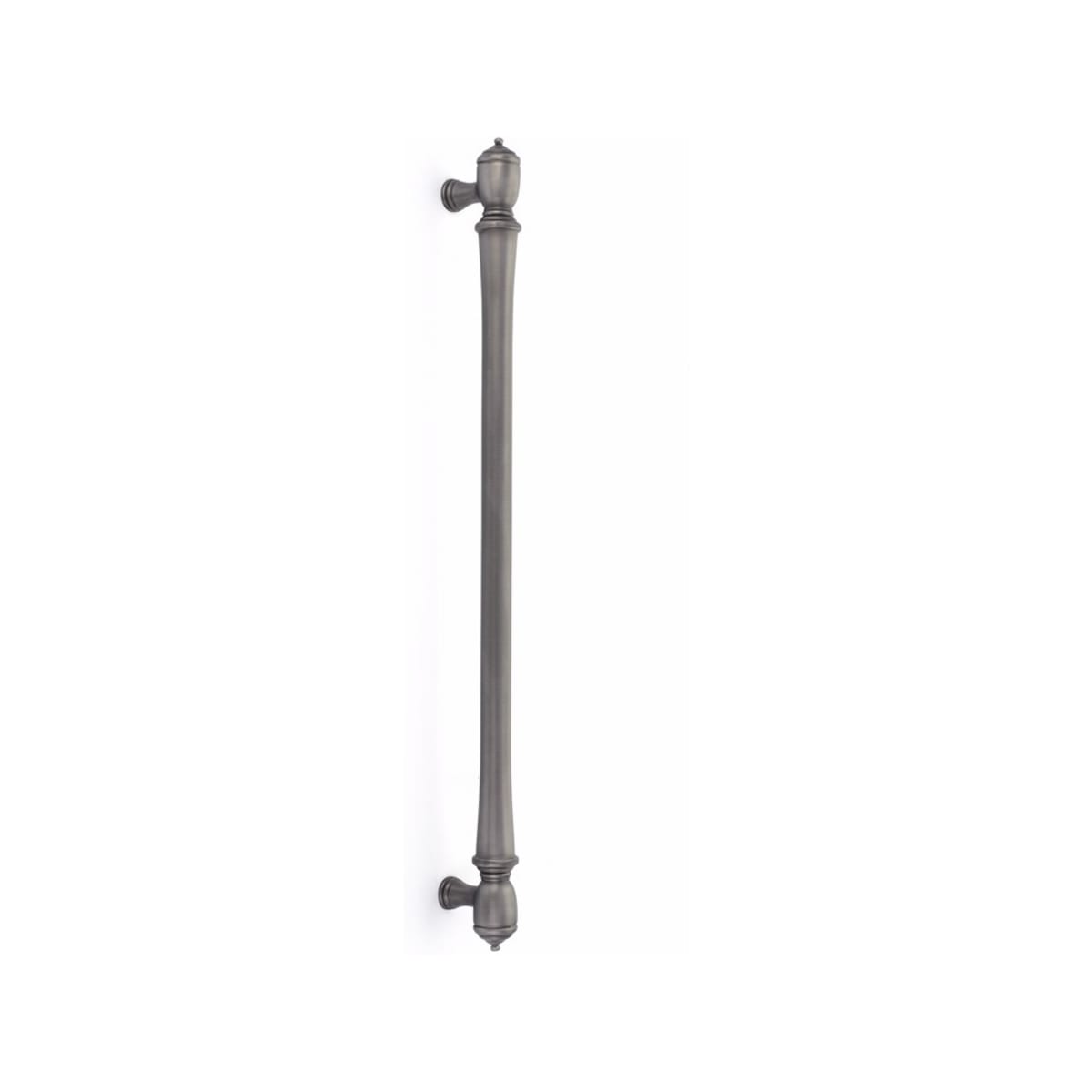 BTB86344US15A - Back to Back Brass Spindle Appliance Pull - 18" - Pewter