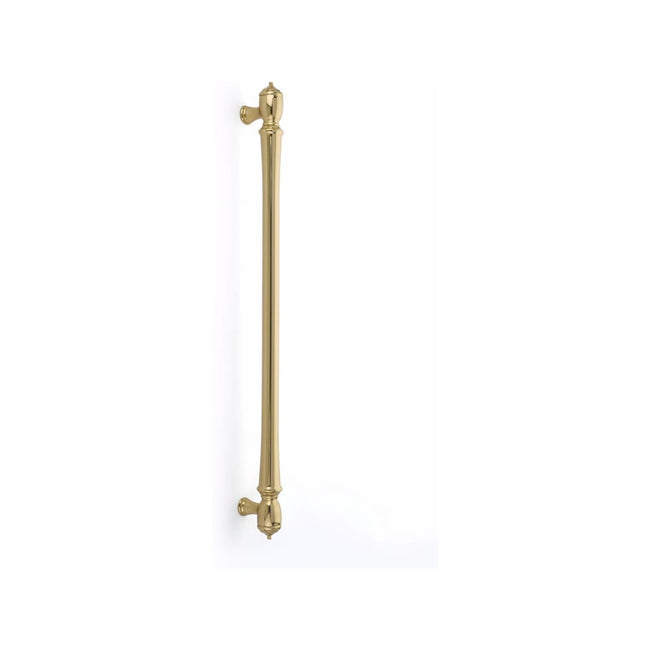 BTB86344US3 - Back to Back Brass Spindle Appliance Pull - 18" - Polished Brass