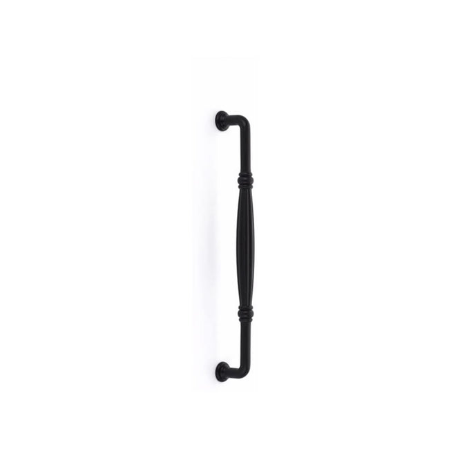 CS86347FB - Concealed Surface Mount - Fluted Bronze Appliance Pull - 12" - Flat Black