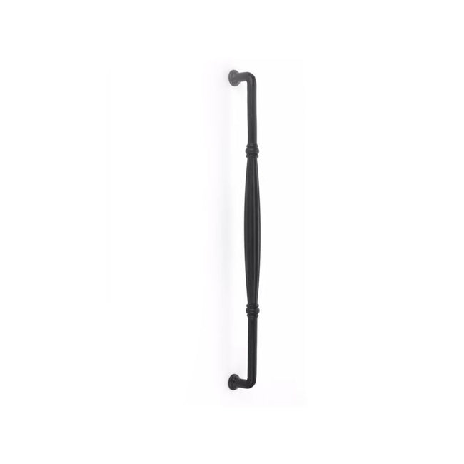 CS86348FB - Concealed Surface Mount - Fluted Bronze Appliance Pull - 18" - Flat Black