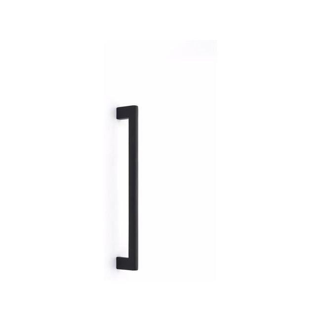 CS86440US19 - Concealed Surface Mount - Brass Trail Appliance Pull - 12" - Flat Black