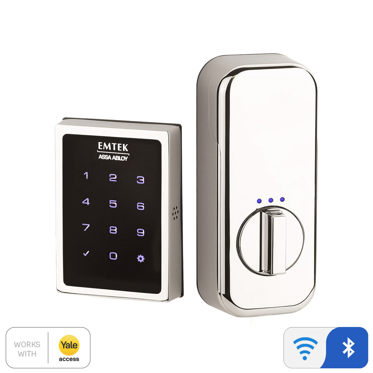 Emtek EMPowered Motorized Touchscreen SMART Keypad Deadbolt