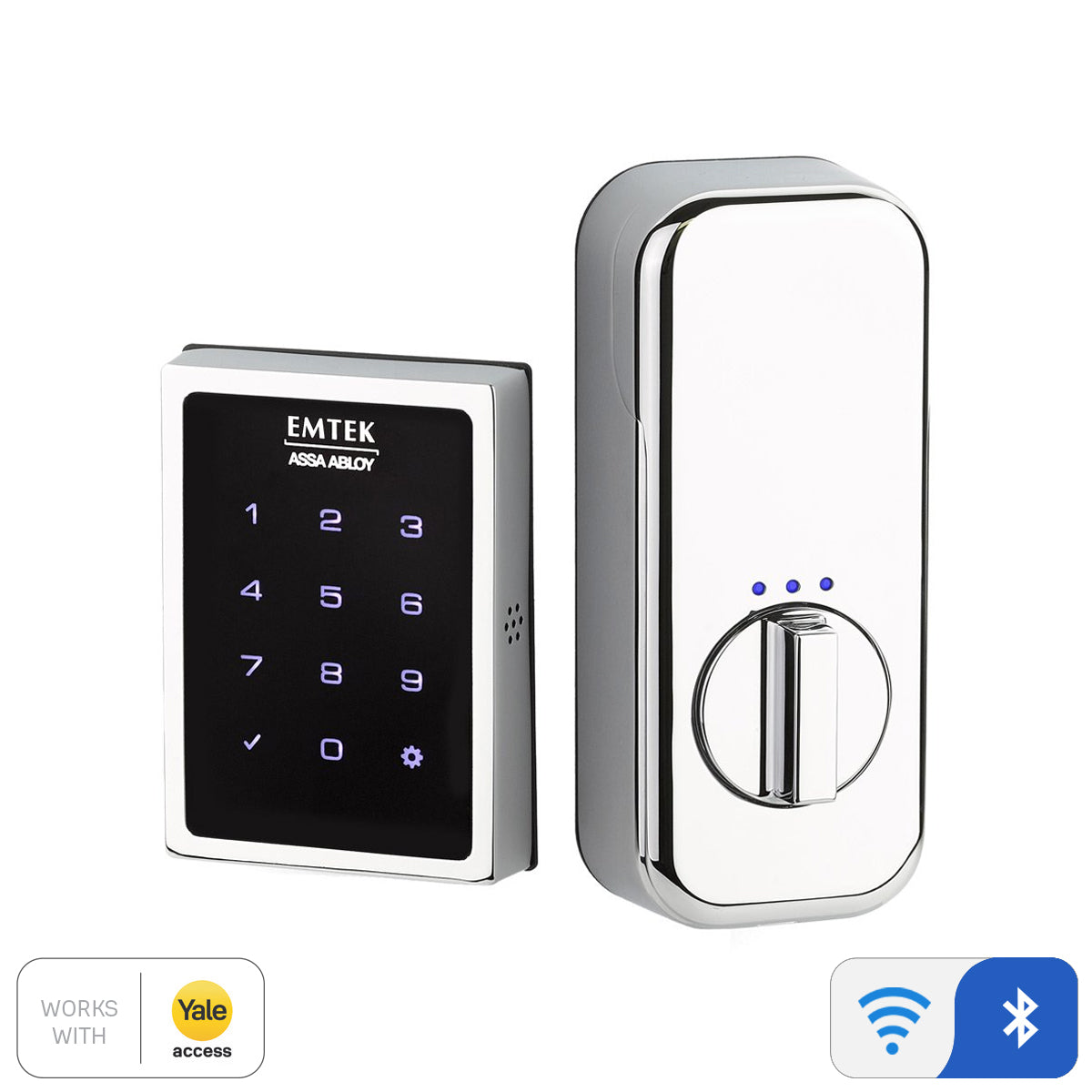 Emtek EMPowered Motorized Touchscreen SMART Keypad Deadbolt
