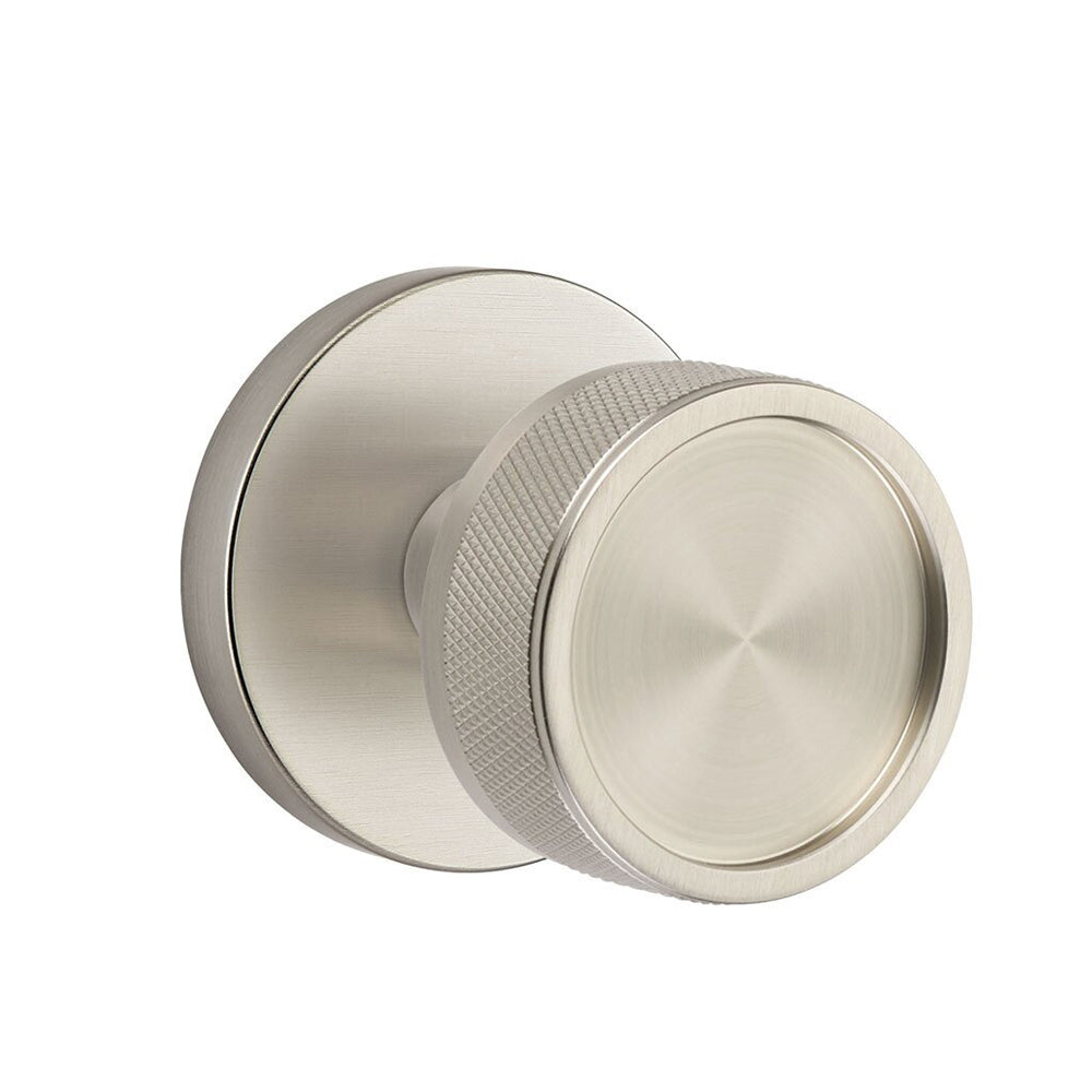 Knurled Knob with Disk Rosette and Conical Stem