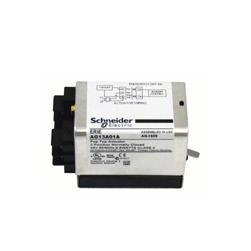 AG13A01A - Normally Closed Spring Return Two-Position Actuator - 24V