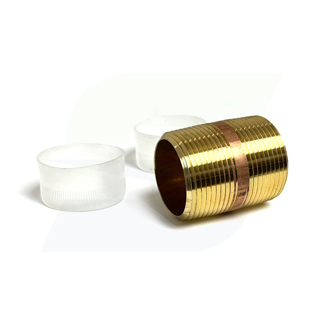 NPBR1520 - Lead Free Red Brass Nipple - 1-1/2" x 2"