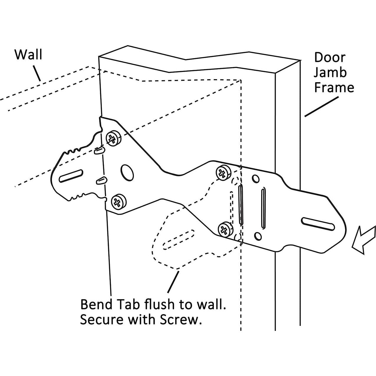 1-100-191-1600 - Express Premium Door Install Clips - 10 Door Installations