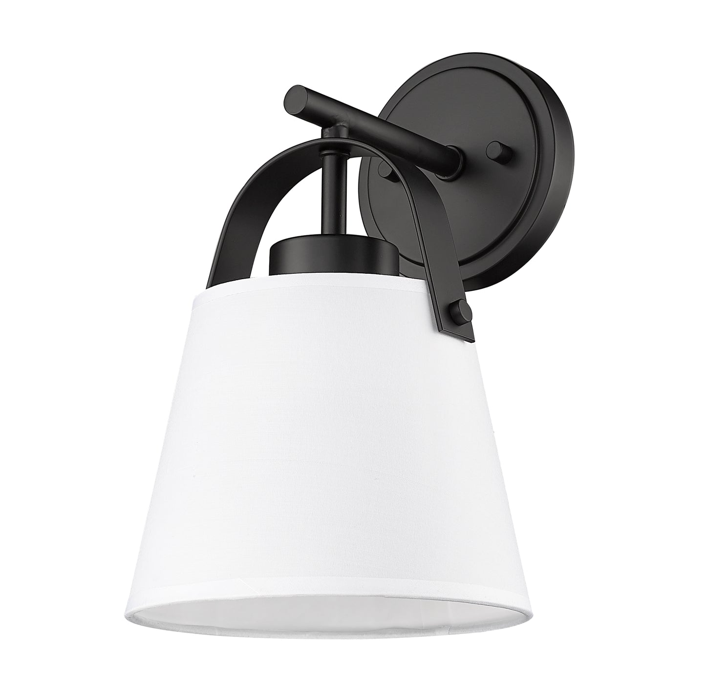 743-1S-MB - Z-Studio 1 Light Wall 13" Sconce - Matte Black