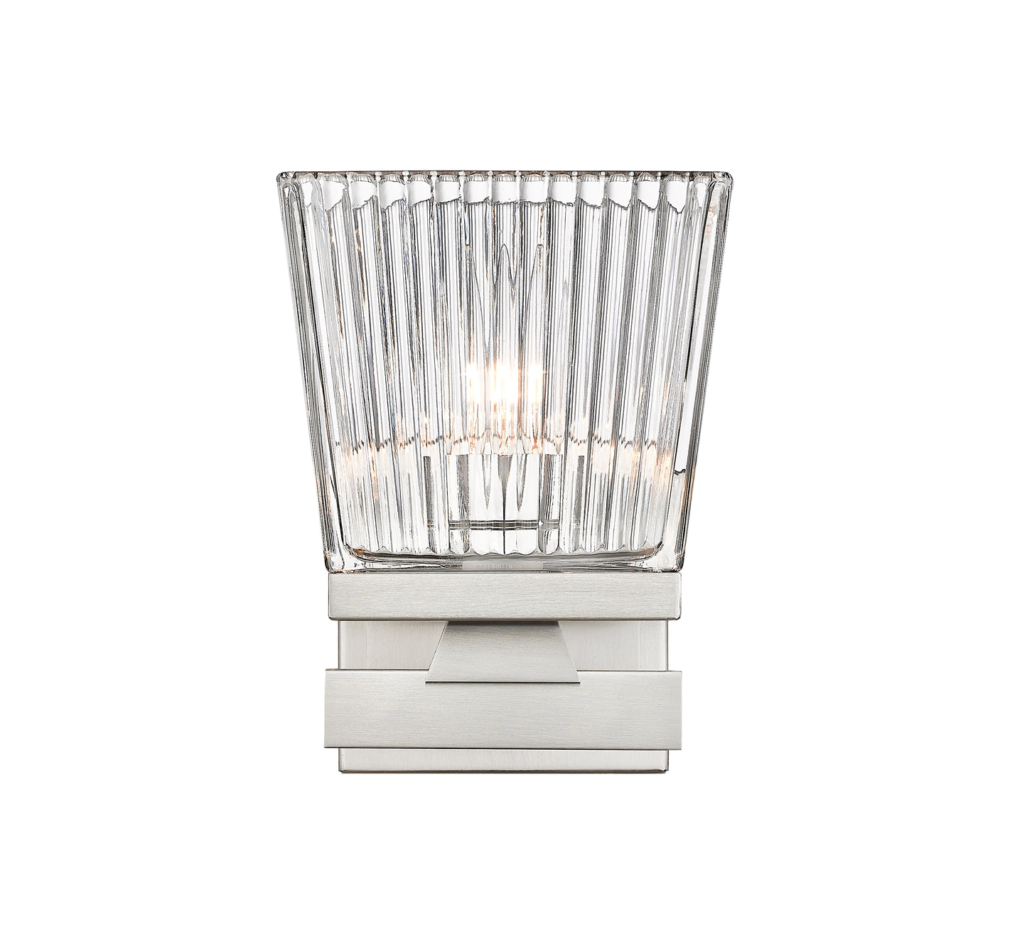 1936-1S-BN - Astor 1 Light Wall 8" Sconce - Brushed Nickel