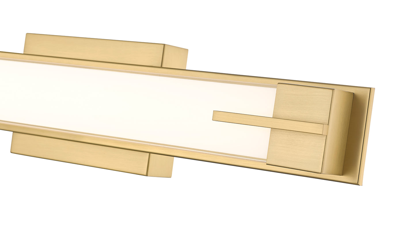 4100-23W-MGLD-LED - Chase 1 Light 23" Vanity - Modern Gold