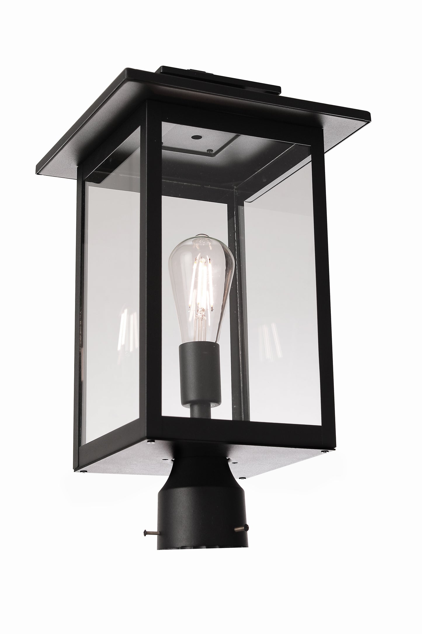 ZA7025-TB - Rock Creek 1 Light 19" High Outdoor Post - Textured Black