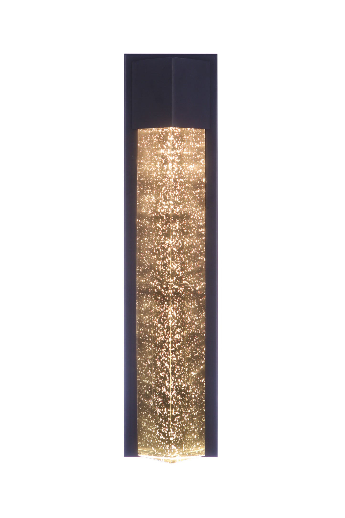 ZA6222-MN-LED - Tony 21" High Outdoor Pocket Sconce - Midnight