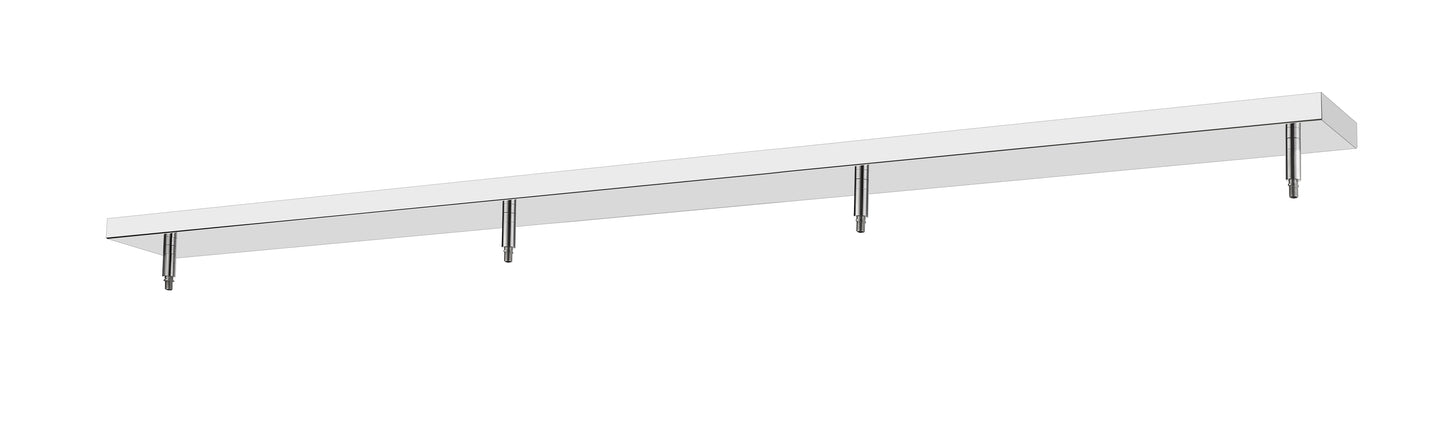 CP5404-CH - Multi Point Canopy 4 Light Ceiling 4" Plate - Chrome