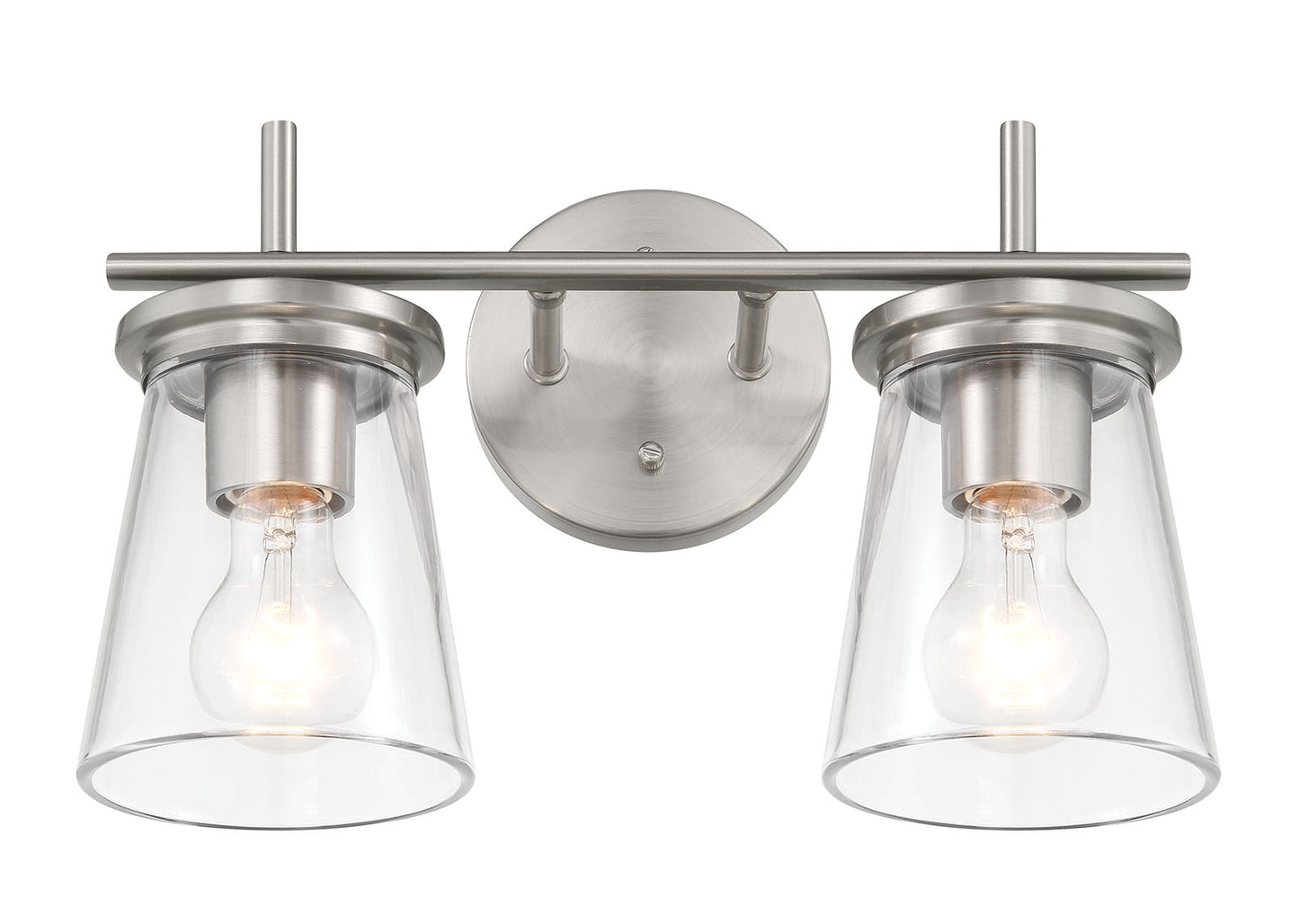 60402-BNK - Connell 2 Light 14.5" Wide Vanity Light - Brushed Nickel