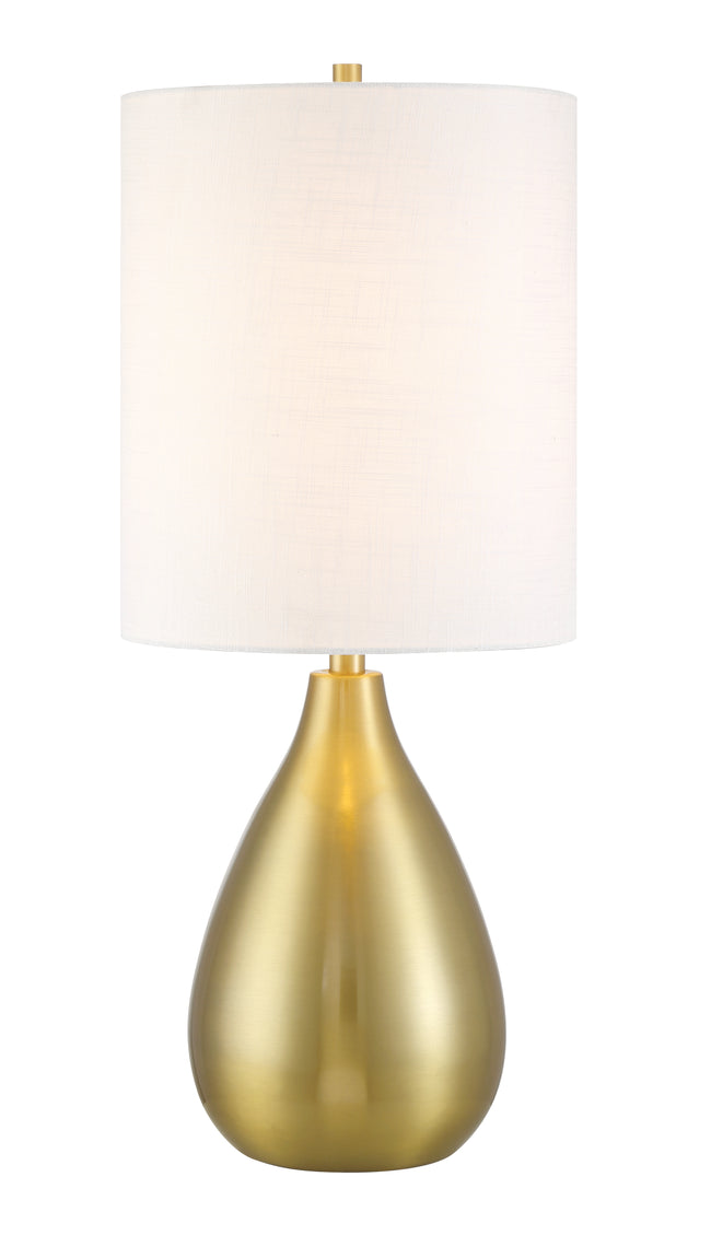 87004SB-T - Leri 1 Light 29" High Table Lamp - Satin Brass