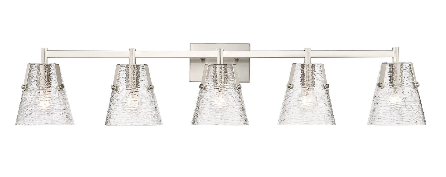1101-5V-BN - Analia 5 Light 46" Vanity - Brushed Nickel