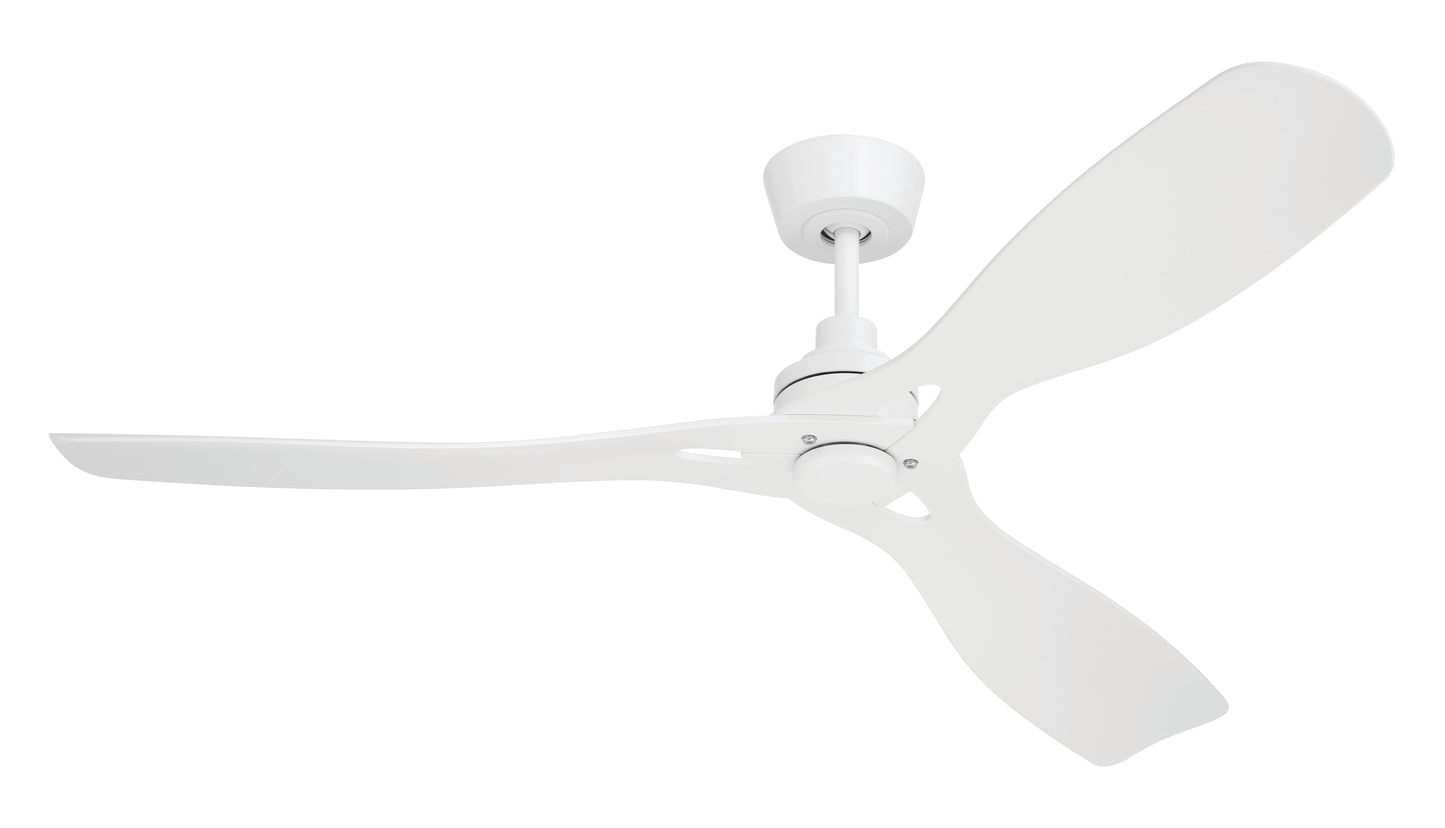 AMG52W3 - Amigo 52" 3 Blade Indoor Outdoor Ceiling Fan with Light Kit - White