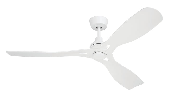 AMG52W3 - Amigo 52" 3 Blade Indoor Outdoor Ceiling Fan with Light Kit - White