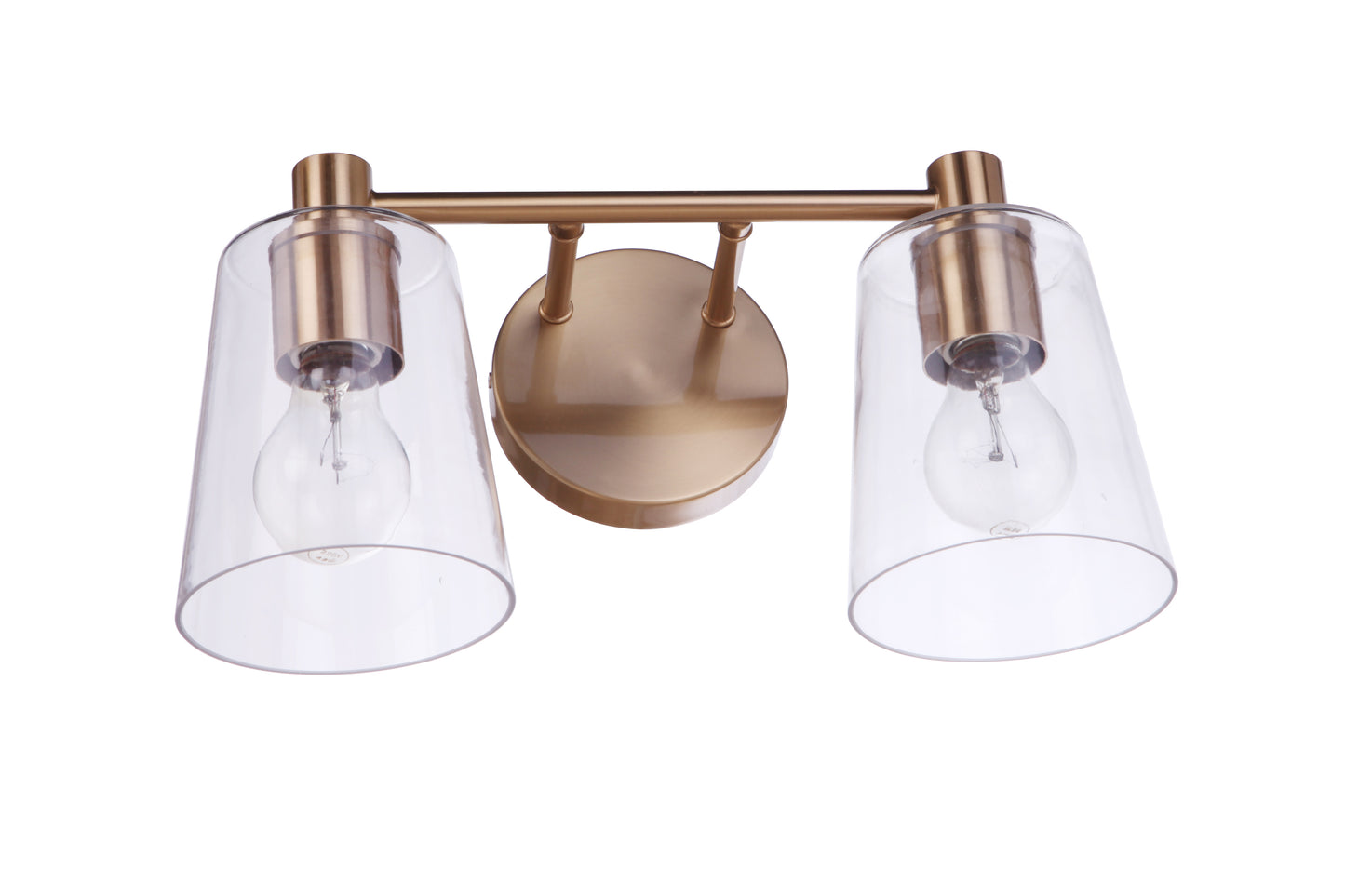 12615SB2 - Emilio 2 Light 15" Wide Vanity Light - Satin Brass