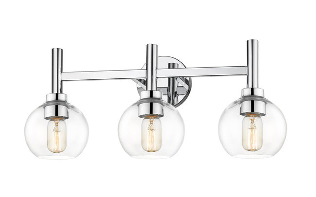 7502-3V-CH - Sutton 3 Light 24" Vanity - Chrome