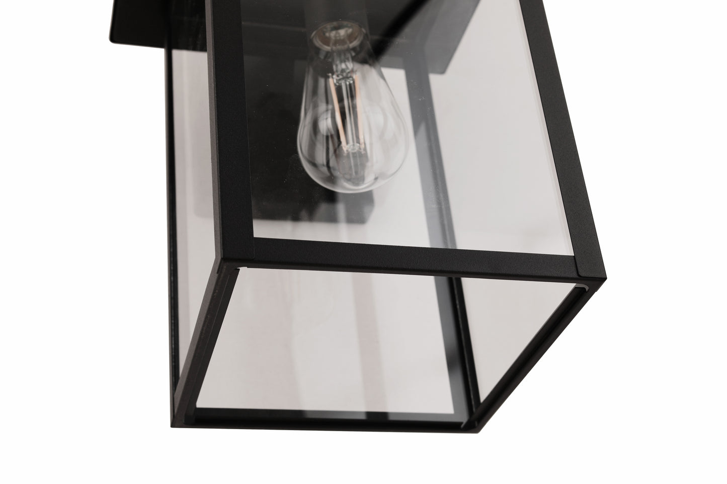 ZA7024-TB - Rock Creek 1 Light 15" High Outdoor Wall Lantern - Textured Black