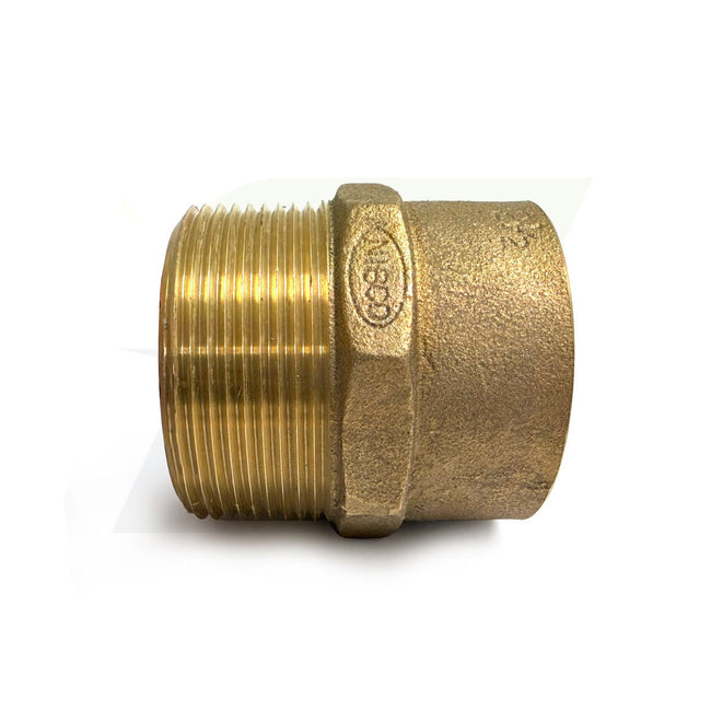B032650 - 704 - 2-1/2" Bronze Adapter C x MNPT